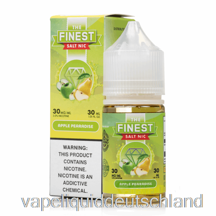 Apfel-Birnen-Radiese – Die Feinste Frucht-Edition, Salz-Nic – 30 Ml, 30 Mg Vape-Flüssigkeit